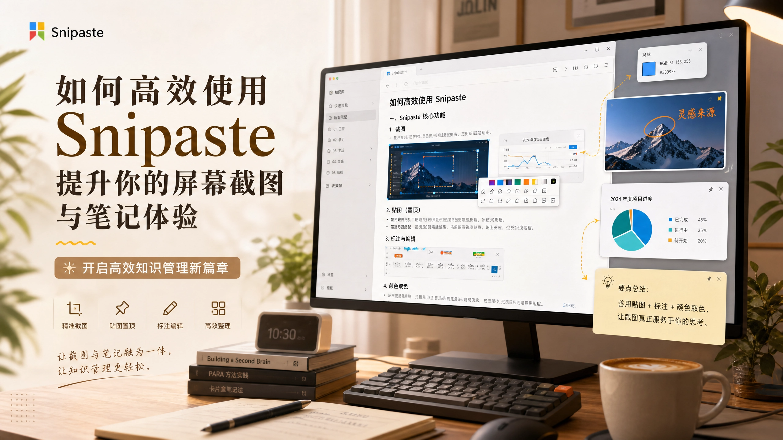 如何高效使用Snipaste提升你的屏幕