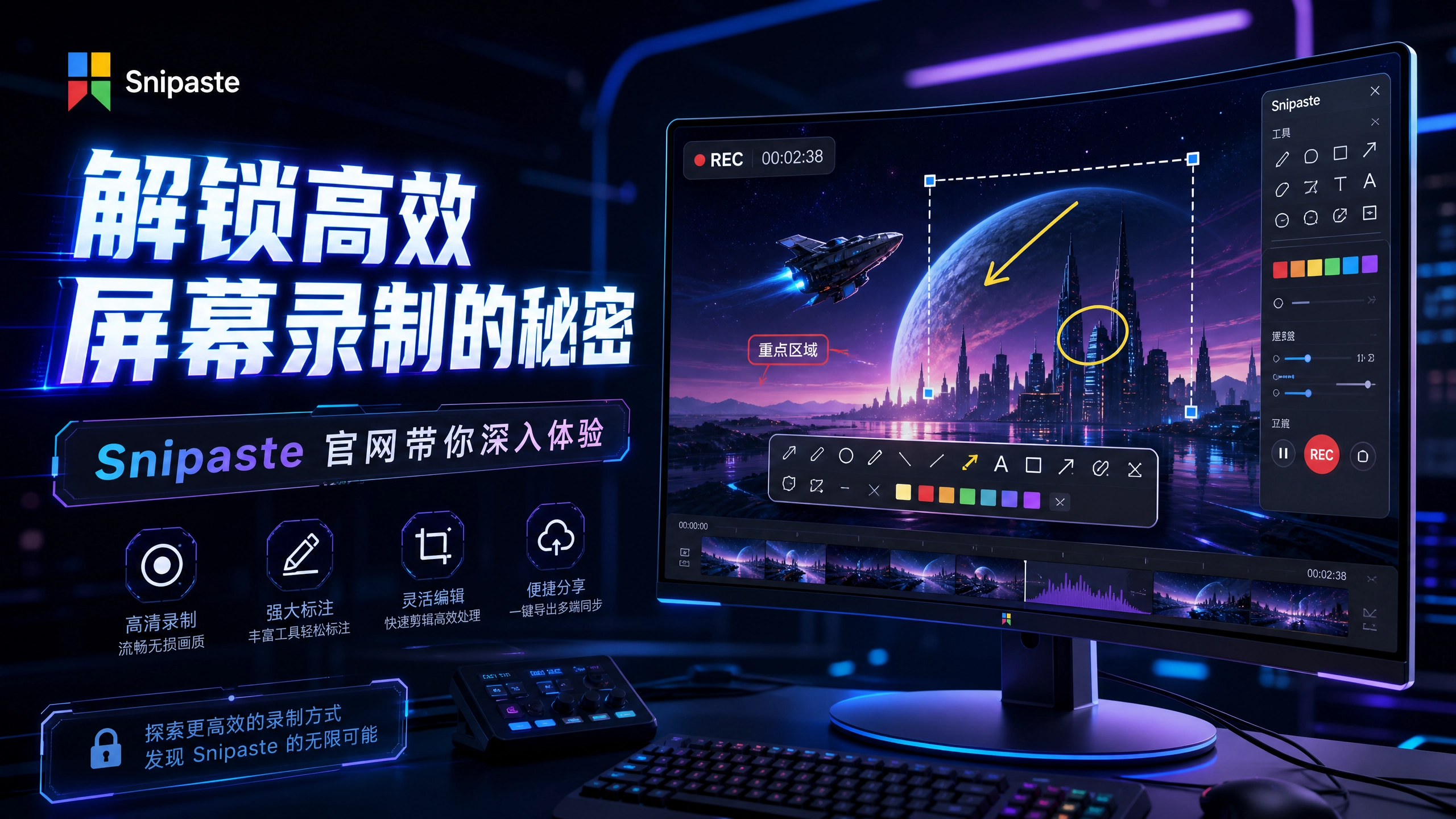 解锁高效屏幕录制的秘密：snipaste官网带你深入体验